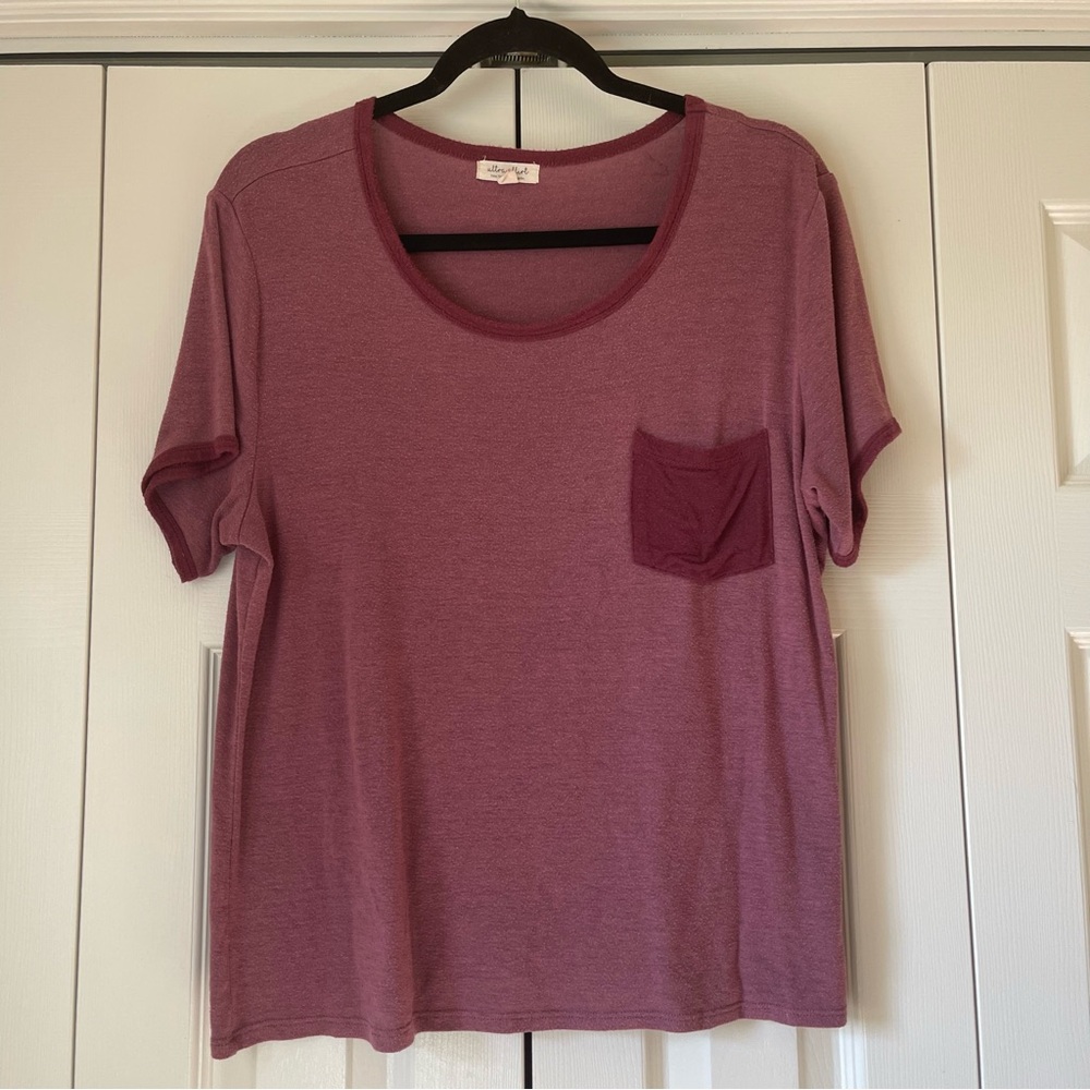 Classic Tee with Pocket - XL